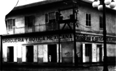 Droguería, fachada