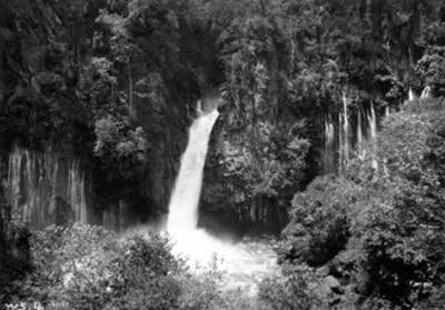 Cascada, panorámica