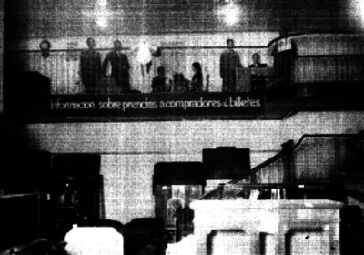 Empleados en la oficinas del Monte de Piedad
