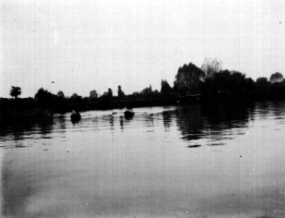 Lago de Chapultepec, vista parcial