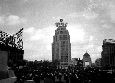 Desfile en Paseo de la Reforma