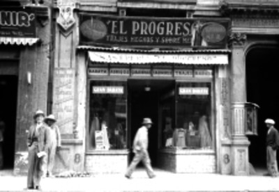 Sastrería El Progreso, fachada