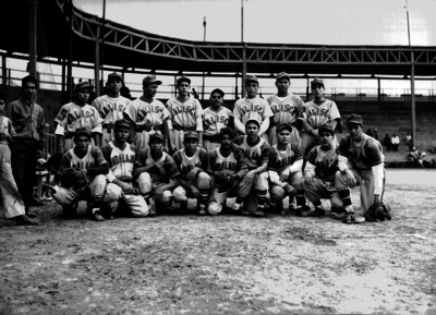 Beisbolistas del equipo Jalisco, retrato de grupo