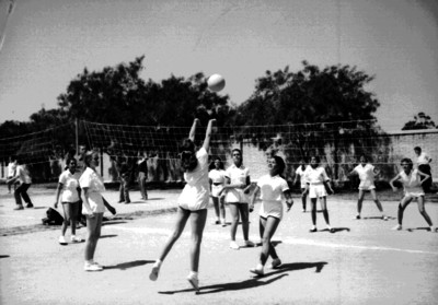Encuentro femenil de voleibol