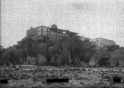 Castillo de "Chapultepec", vista general