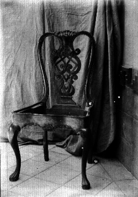 Silla del siglo XVIII, pieza de museo