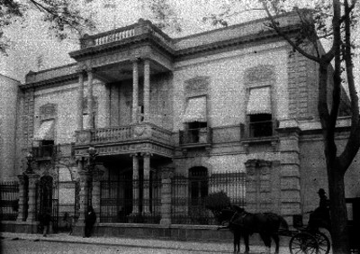 Edificio de la Secretaría de Justicia, fachada