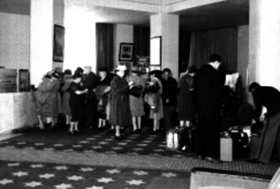 Recepción de un hotel