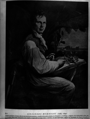 Alejandro Humboldt, litografía