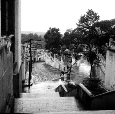 Calles de la ciudad de Jalapa, vista general