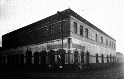Pulquería de Chiripa en la cd. de México, exterior