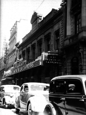 Teatro principal, fachada, vista lateral