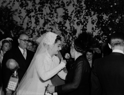 Ofelia Lieja durante su matrimonio