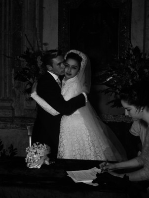 Rafael Jocke y Ofelia Lieja durante su matrimonio