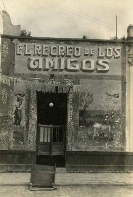 Pulqueria el RTecreo de los Amigos, fachada