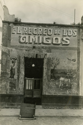 Pulqueria el Recreo de los amigos, fachada