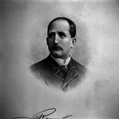 Ramón Corona, Gral, grabado