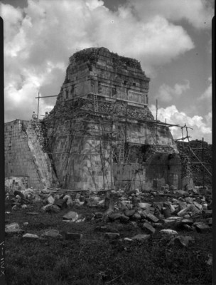 Templo de los Jaguares, vista posterior