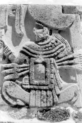 Bajorrelieve de la Pirámide de la Serpiente Emplumada