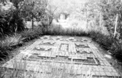 Vista frontal del Complejo A, ofrenda 4