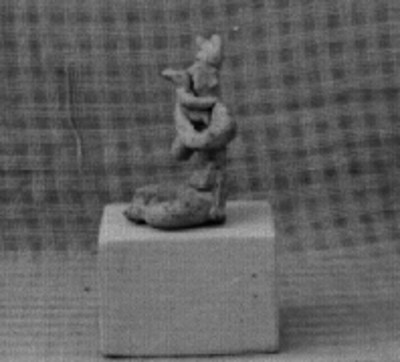 Escultura femenina sedente, museo de Colima