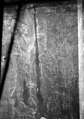 Detalle del tablero del Templo del Sol