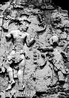 Relieve D del Grupo D en el Palacio, Palenque