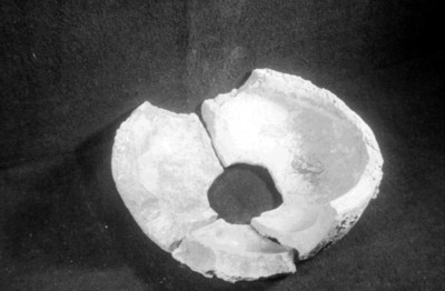 Pieza de cerámica fragmentada, Palenque