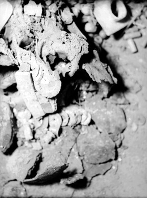 Detalle de la tumba de Pakal