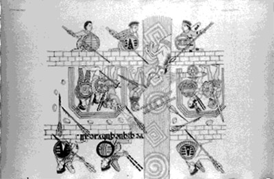Lámina del lienzo de Tlaxcala, reprografía