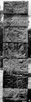 Pilar del Templo de los Guerreros
