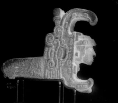 Escultura conocida como La reina, Uxmal