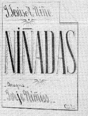 Niñadas, poemas de J. Jesús R. Niño, portada de libro