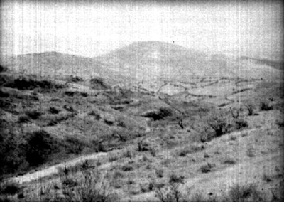 El cementerio norte y Atzompa, panorámica