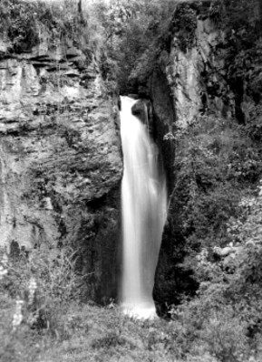 Cascada en Amecameca, paisaje