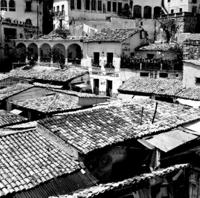 Tejado de las casas de Taxco