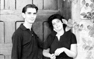 Guillermo Arriaga y esposa, retrato
