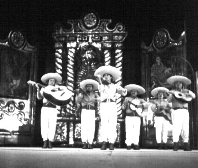 Músicos de folclór durante una presentación