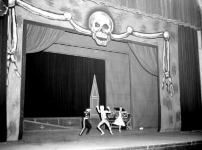 Bailarines en escena
