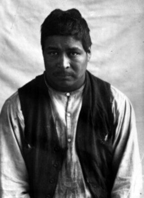 Hombre otomí, retrato