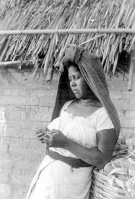 Mujer indígena, retrato