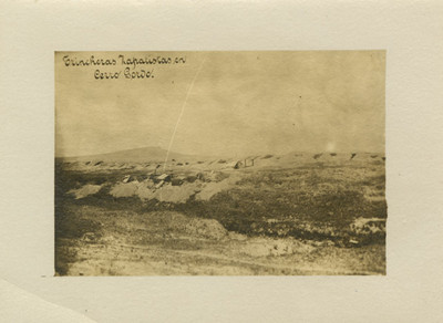 Trincheras zapatistas en Cerro Gordo