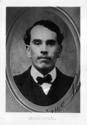 Máximo Serdán, retrato