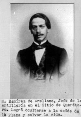 Retrato del general Manuel Ramirez de Arellano, reprografía