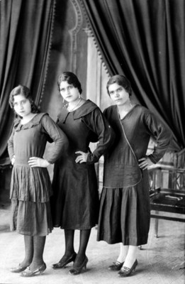 Mujeres de clase media, retrato