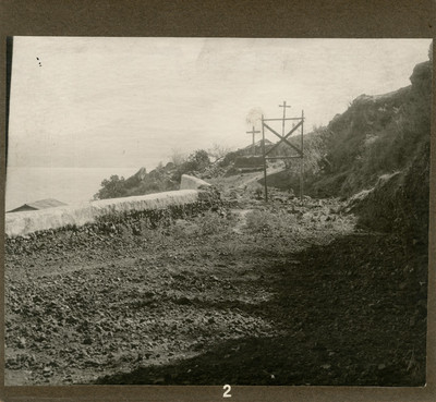 Panteón del pueblo de Janitzio, vista parcial