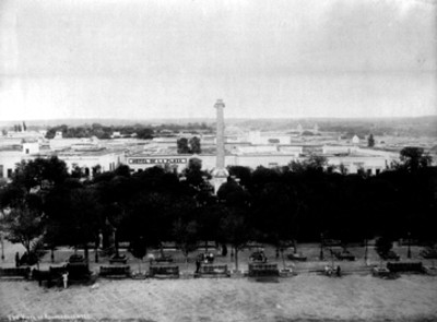 Aguascalientes, vista de la Plaza principal