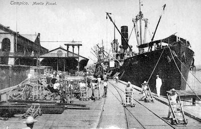 "Muelle Fiscal" en el puerto de Tampico