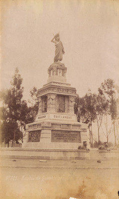 Monumento a Cuauhtémoc en Paseo de la Reforma