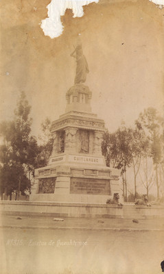 Monumento a Cuauhtémoc en Paseo de la Reforma